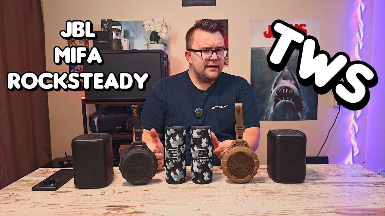 Jbl Flip 6 Martin Garrix Edition VS Mifa Tango VS Rocksteady Stadium - TWS TEST!