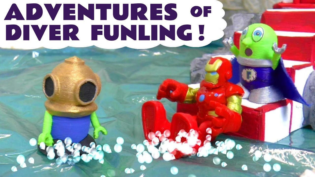 Fun Story Adventures Of Funny Funlings Diver Funling