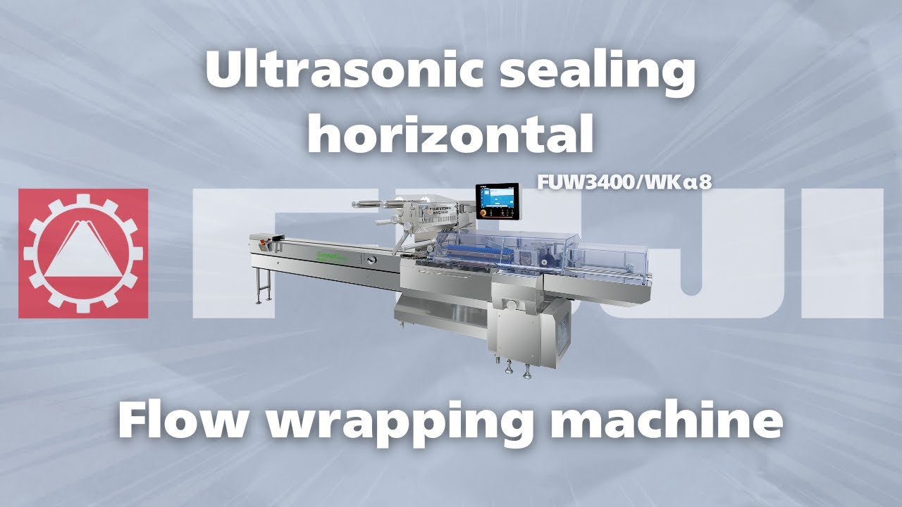 Ultrasonic Sealing Horizontal Flow Wrapping Machine | FUW3400/WKα8