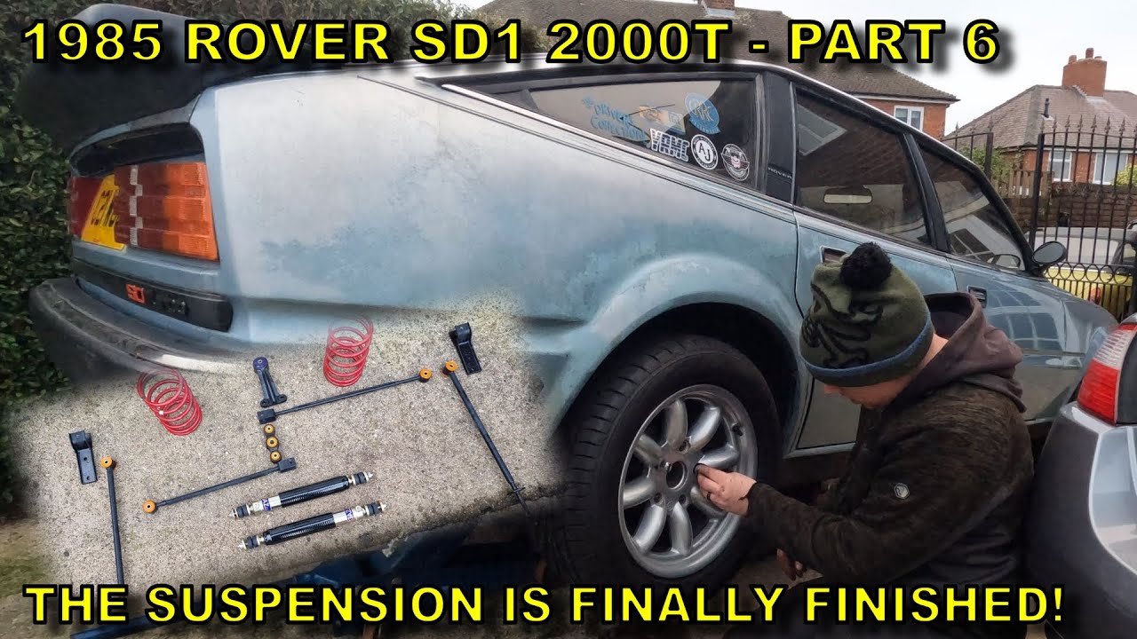 1985 Rover SD1 2000T - Part 6 - Rear Suspension upgrades - Part 2
