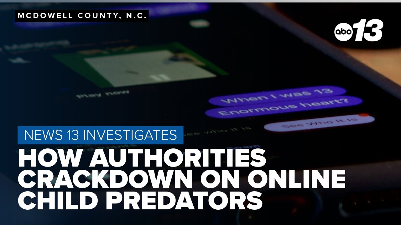 How authorities netted online child predators in McDowell County, multiple men arrested