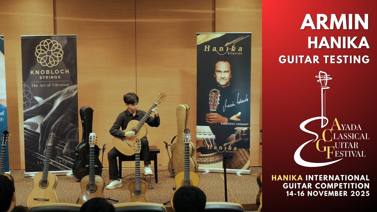 Guitars Testing: Armin Hanika 