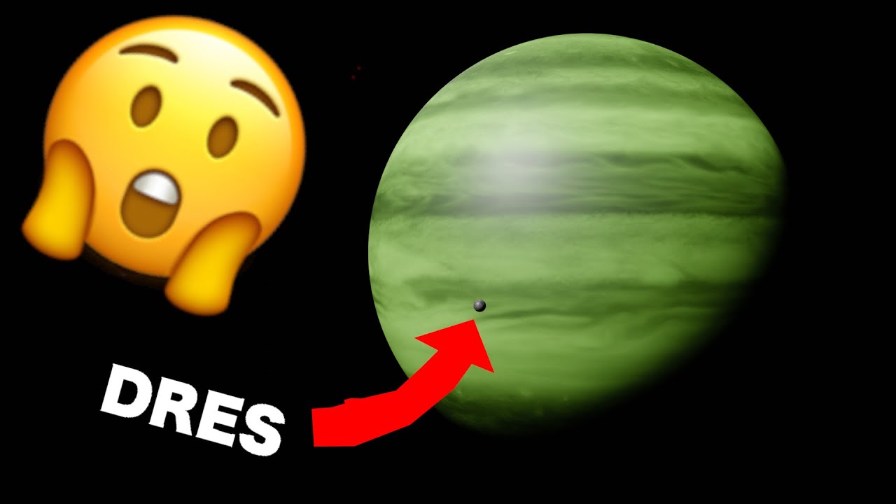The REAL size of Jool! | KSP Planets Size Comparison 3D