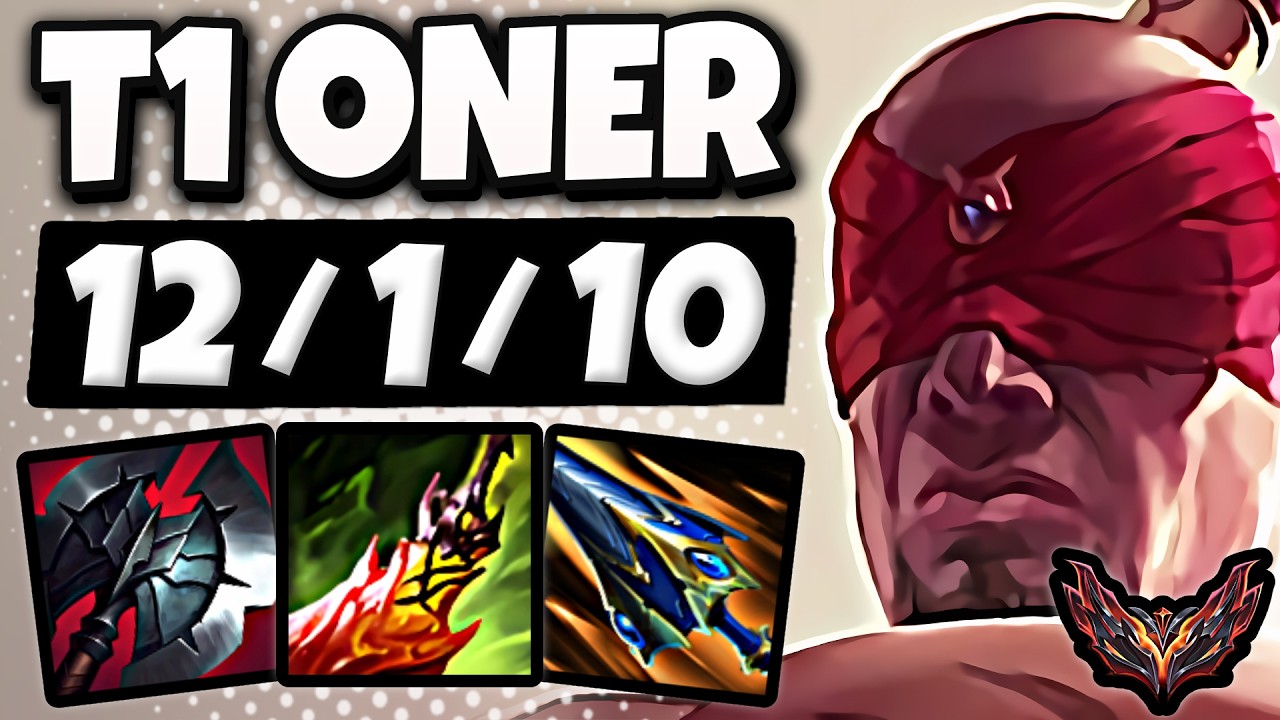 T1 Oner Lee Sin vs Vi [ Jungle ] Patch 26.3 Ranked Korea