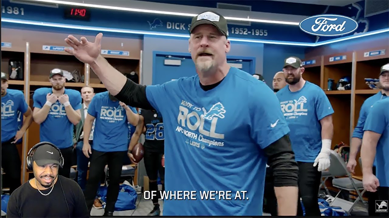 Reacting to Detroit Lions vs Vikings Locker ROOM CELEBRATION after CLINCHING No.1 Seed in NFC #TDL