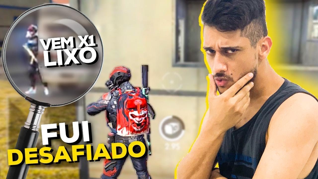 FUI DESAFIADO POR UM PRO PLAYER! EL GATO FREE FIRE