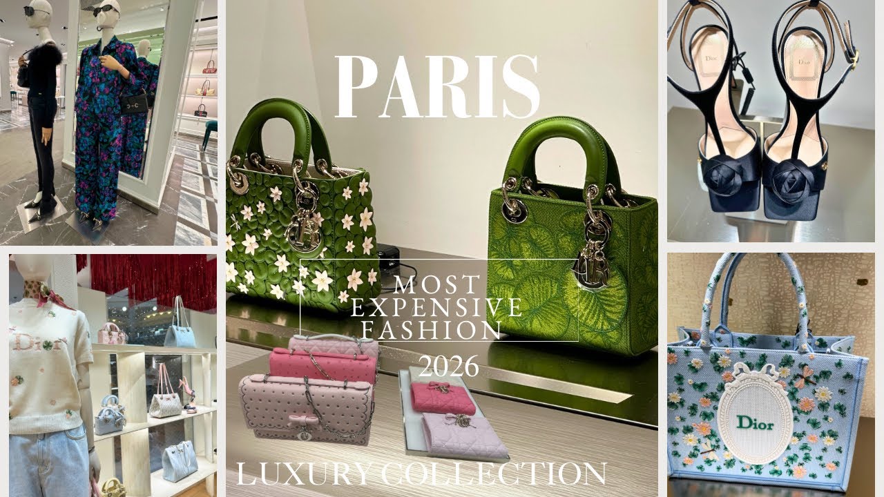 23 July 2026 PARIS FRANCE MOST EXPERIENCE LUXURY FASHION BEAUTIFUL COLLECTION DIOR GUCCI FENDI LOUIS