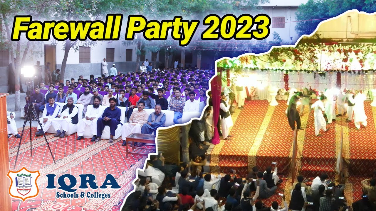 Iqra Boys School Farewall Party 2023