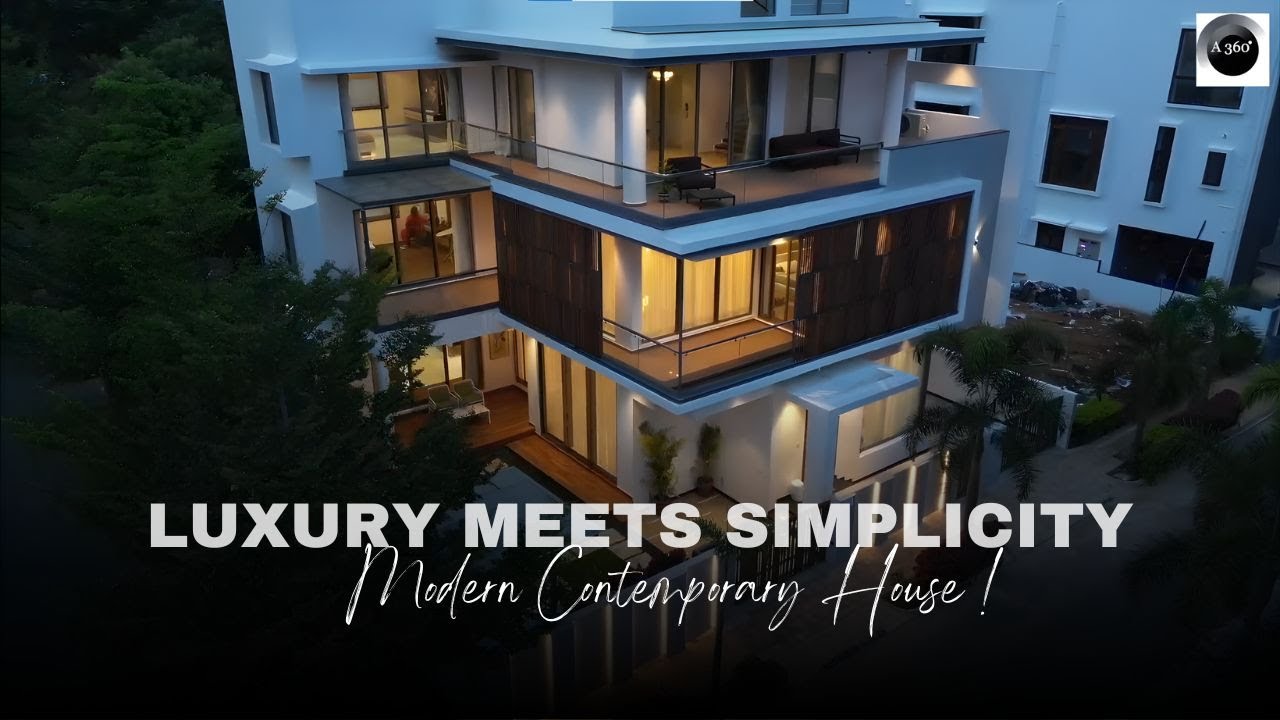 Inside Bangalore’s Most Elegant Contemporary Home |A360 Architects| Sammys Dreamland Walkthrough 🏡