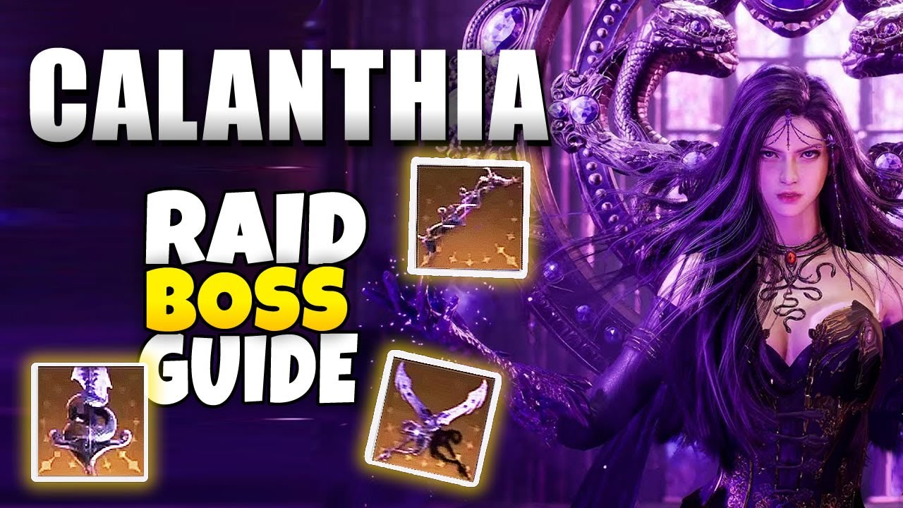 Throne and Liberty Calanthia Raid Boss Guide & Mechanics