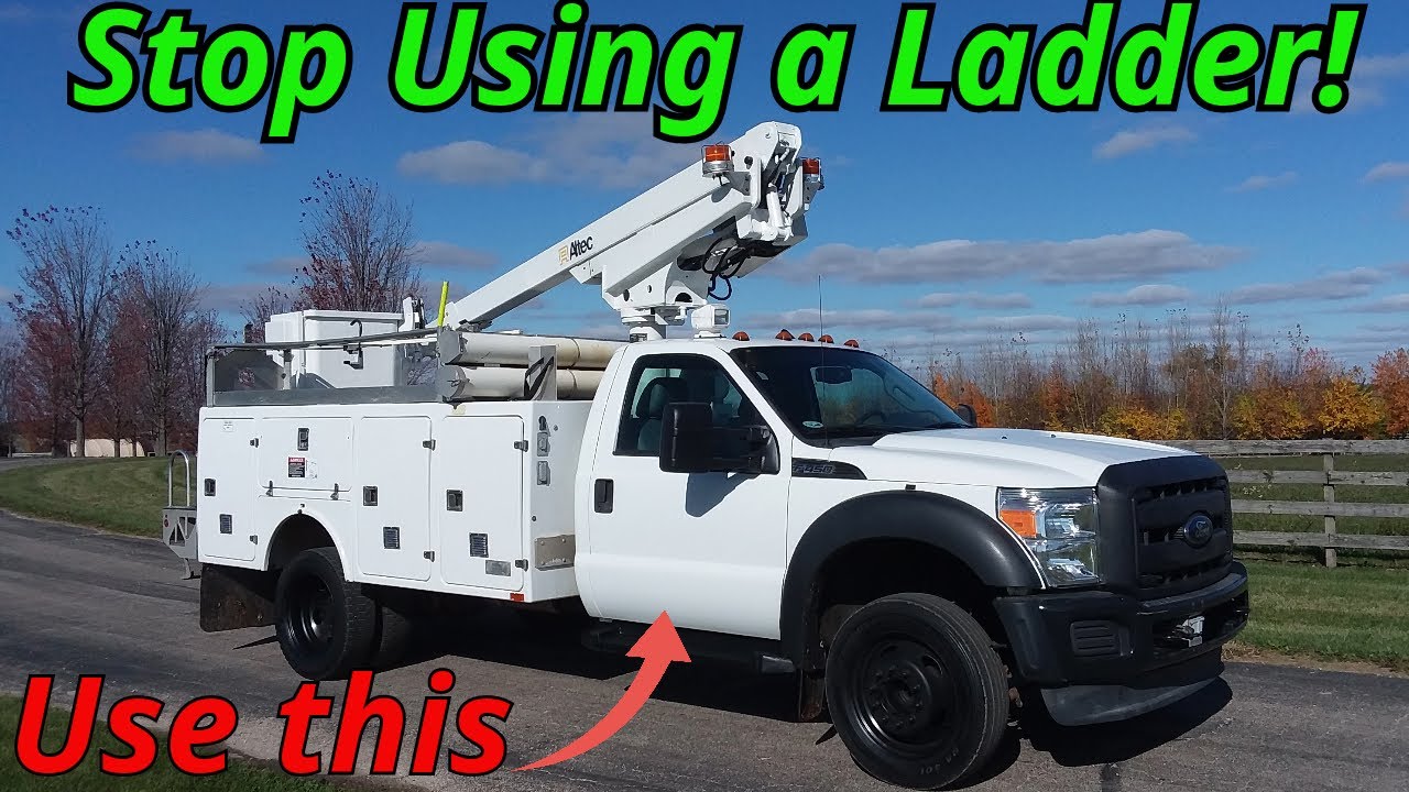 How to Operate an Altec AT200A Bucket Truck ~ 2012 Ford F-450