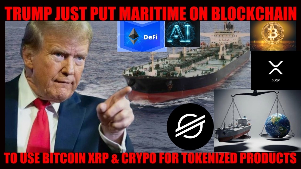 ИГРА ЗАКОНЧЕНА! ТРАМП ТОЛЬКО ЧТО РАЗМЕСТИЛ МОРСКИЕ СУДОХОДЫ НА БЛОКЧЕЙНЕ И БИТКОИНЕ, ЧТОБЫ ИХ МОЖ...