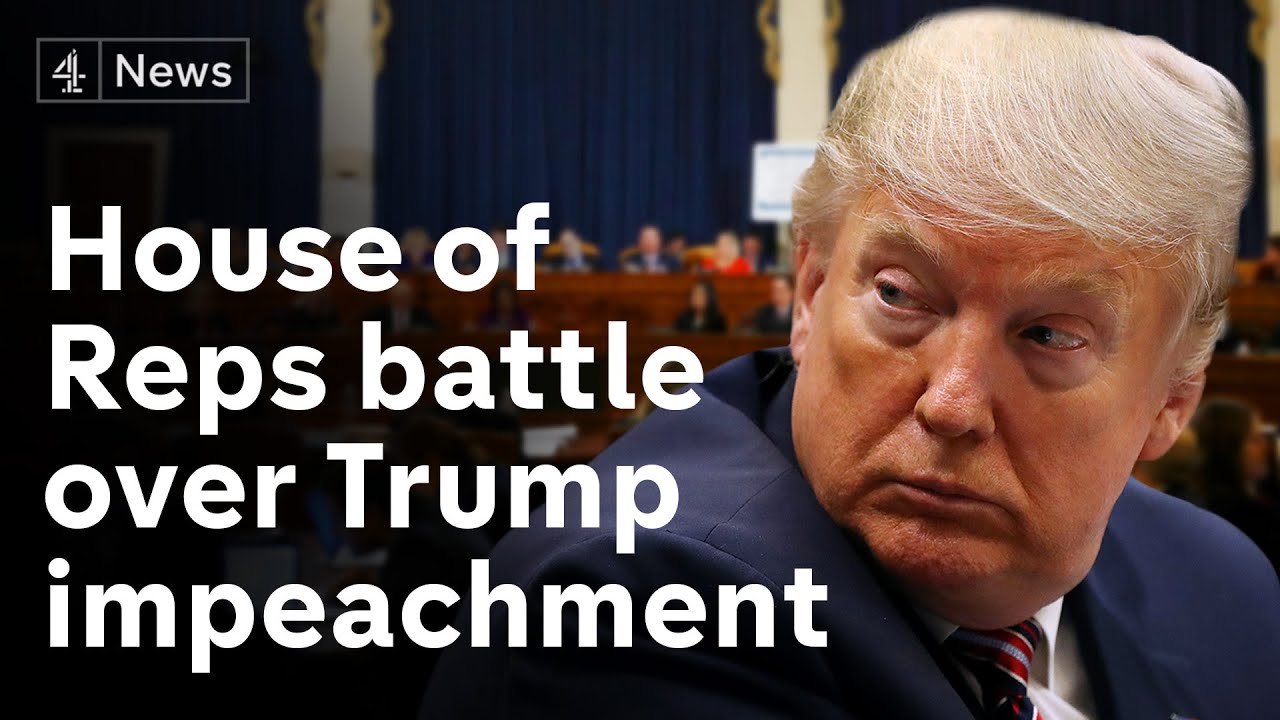 Judiciary Committee debate articles of impeachment against Trump