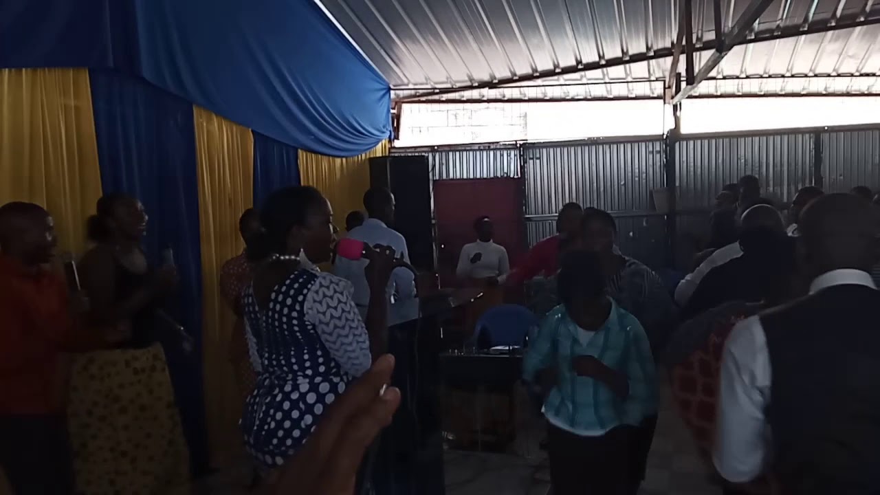 The great welcome at Dandora Maranatha Faith assemblies Nairobi Kenya.(1)