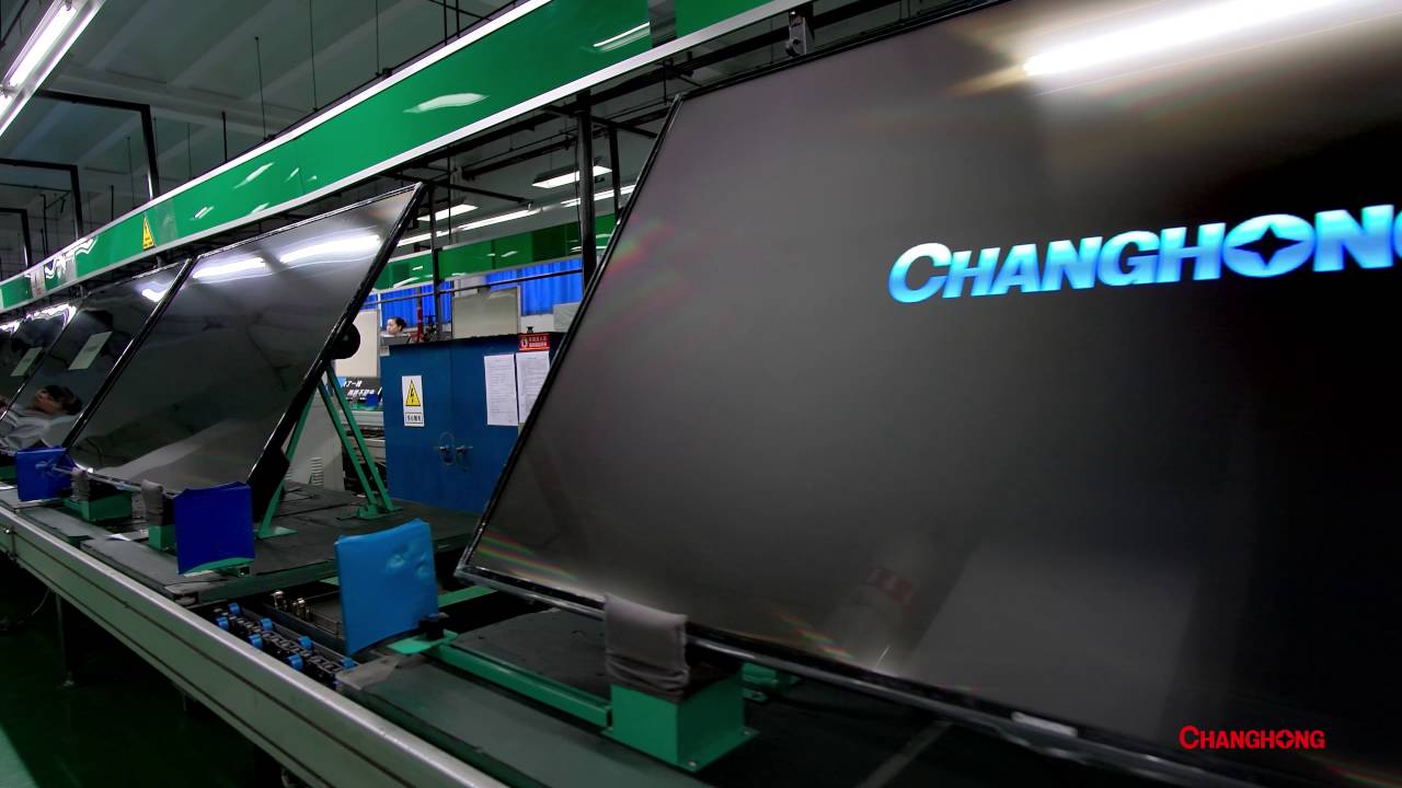 CHiQ Changhong - the factory in China where they build new super TV!