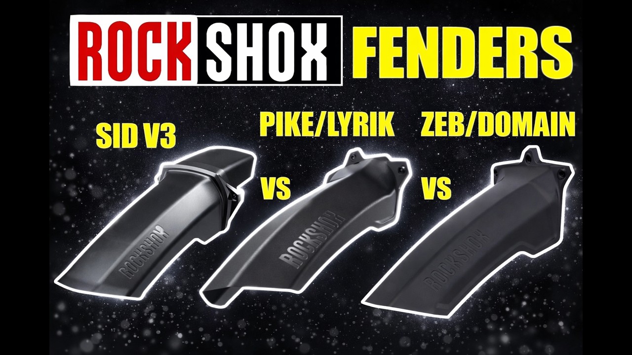 ROCK SHOX FENDERS SID V3 2025 | PIKE/LIRYK/PSYLO | ZEB/DOMAIN