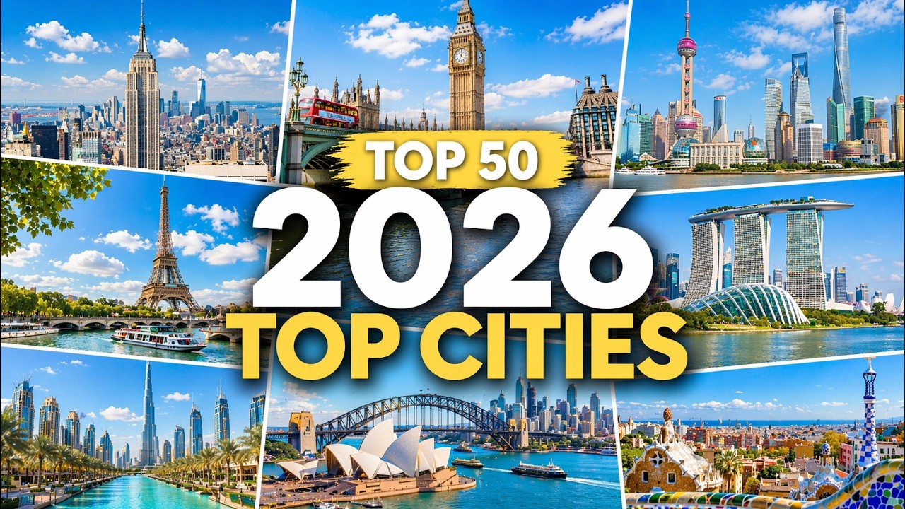 50 Most Beautiful Cities in the World | 2025 Travel Video