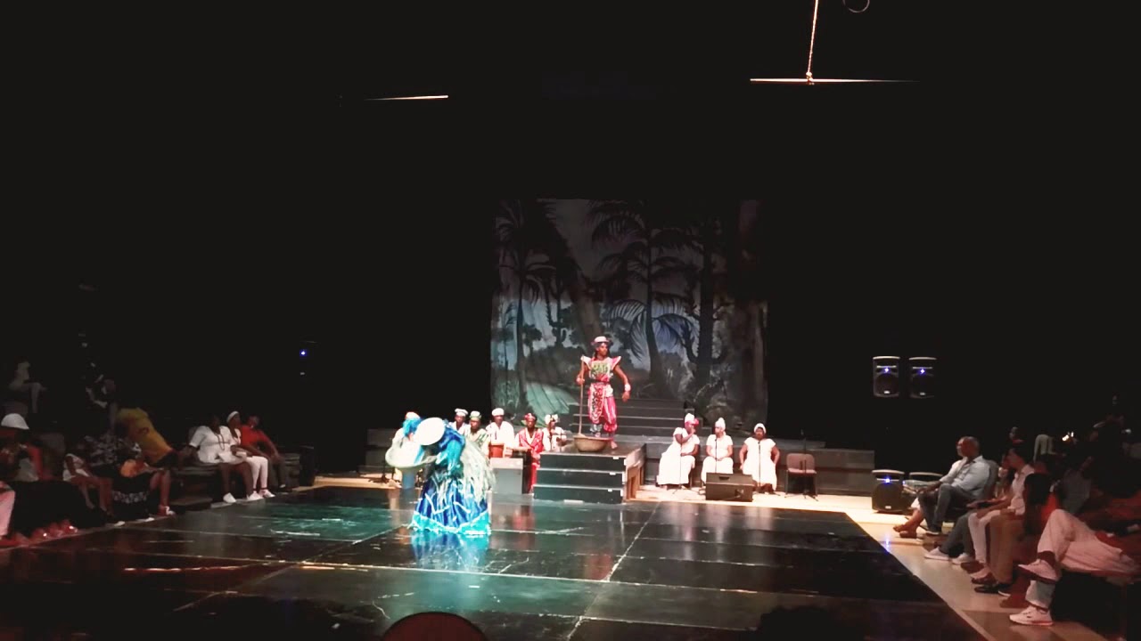 Folklore cubano. ORISHAOKO. YEMAYA. AGGANAERI. COREO DE EMILIO HERNADEZ. COMPA&Ntilde;&Iacute;A RA&Iacute;CES PROFUNDAS