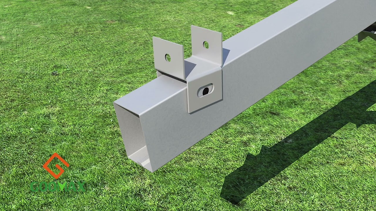 Zn-Al-Mg Steel Ground Mount System