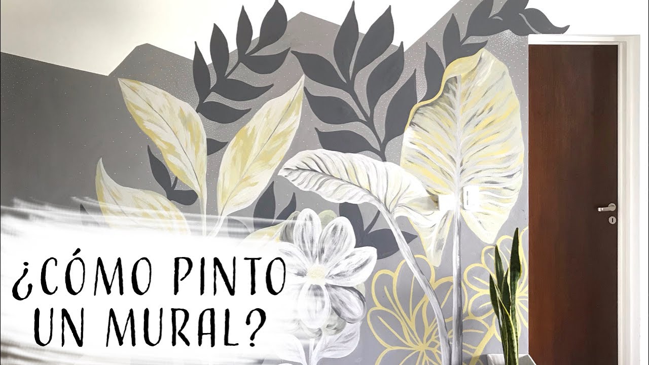 Así es como podés pintar un mural espectacular en tu hogar | Flor Bark