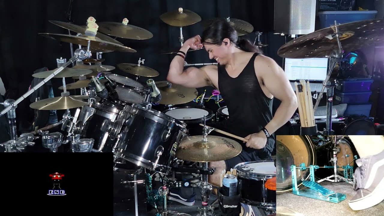 Sonic 1 - Final Zone / Staff Roll Drum Cover #sonicthehedgehog #finalzone #drumcover #segagenesis