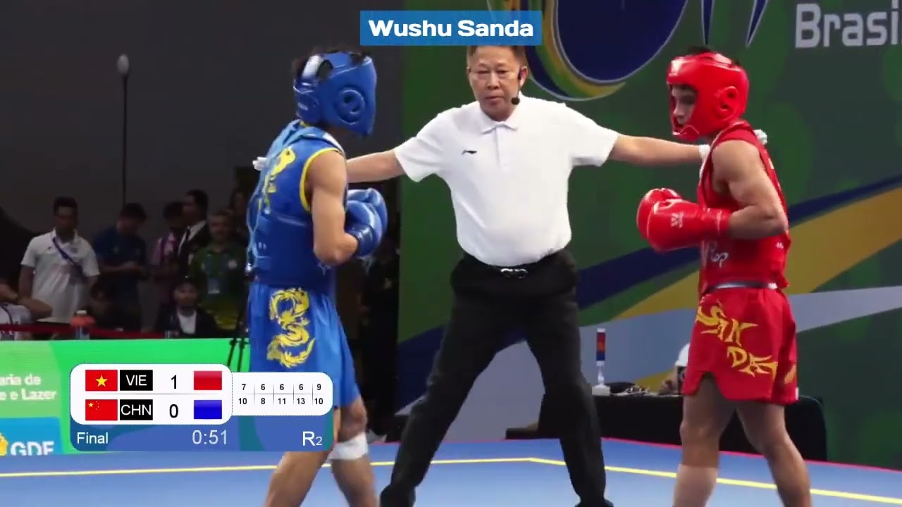 Men's 52Kg Final Vietnam Vs China 17th World Wushu Championships