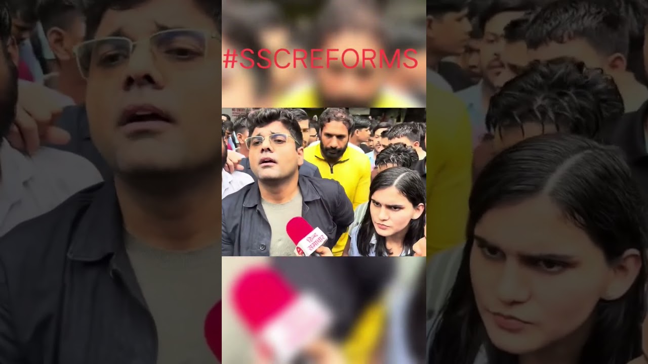 Abhinay Sir On Fire 🔥 #sscreforms #ssc #sscexam #ssccgl #education #exam #protest #rrb