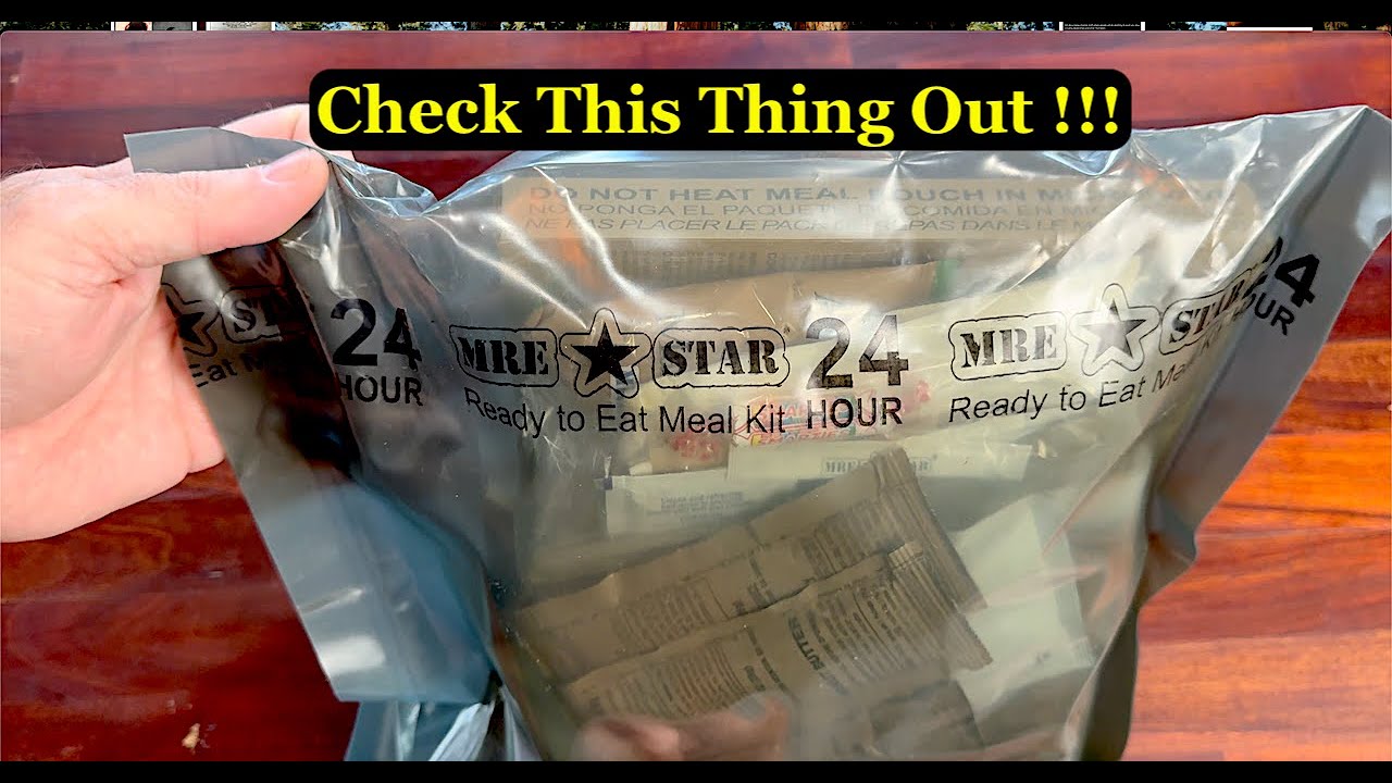 Check Out The Latest Review Of The Brand New Mre Star 24h Ration - You Won't Want To Miss This!