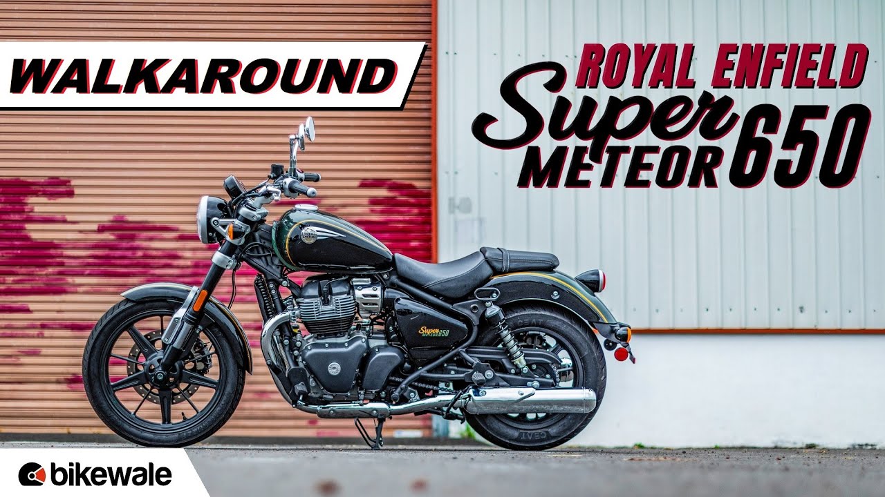 Royal Enfield Super Meteor 650 Walkaround - Price, Launch Date & More | Rider Mania 2022 | BikeWale