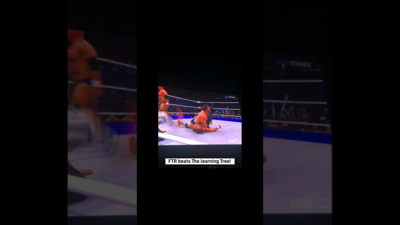 FTR beats Big Bill & the bad apple Bryan Keith! #ftr #bigbill #bryankeith #chrisjericho #aewdynamite