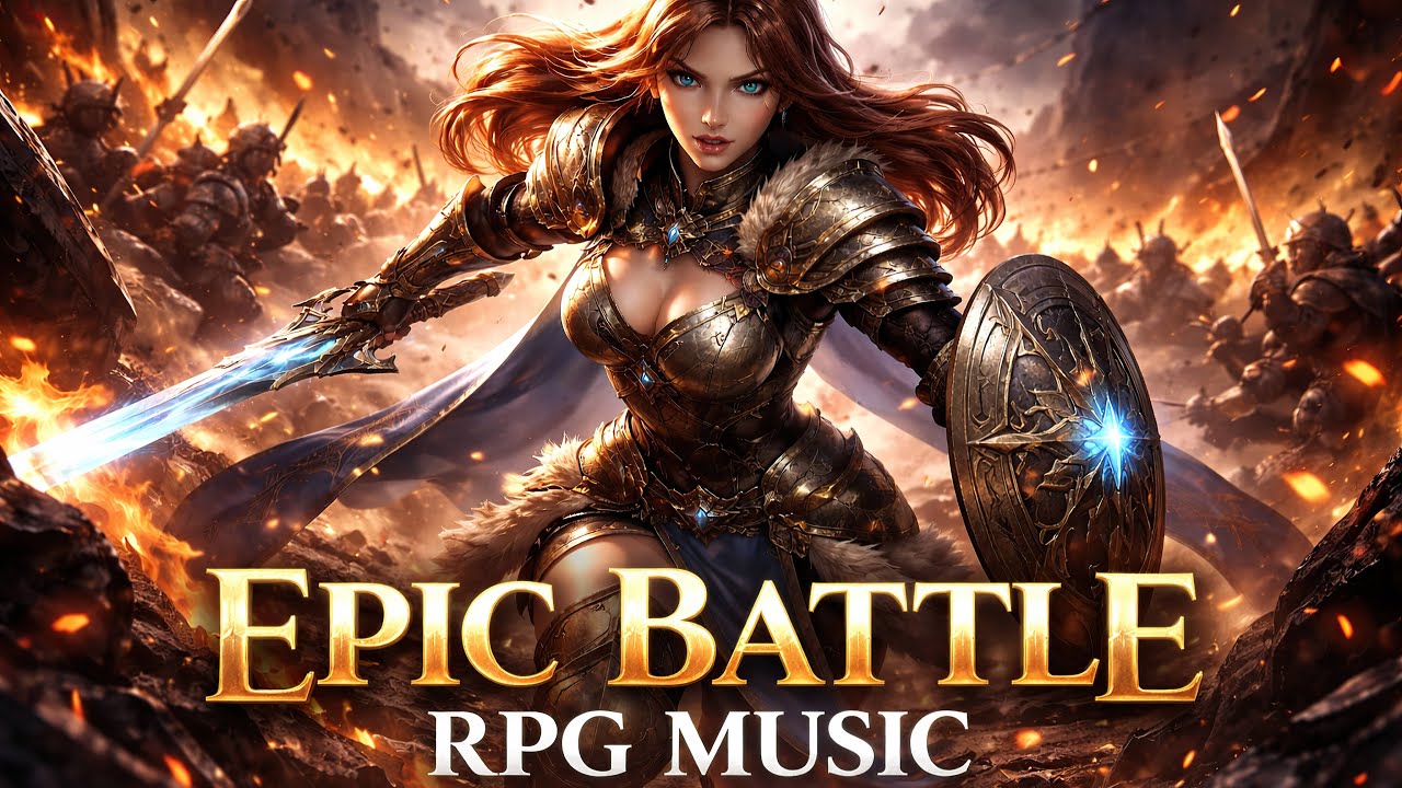 Cinematic Epic Battle Music – Intense RPG War Theme for Warriors