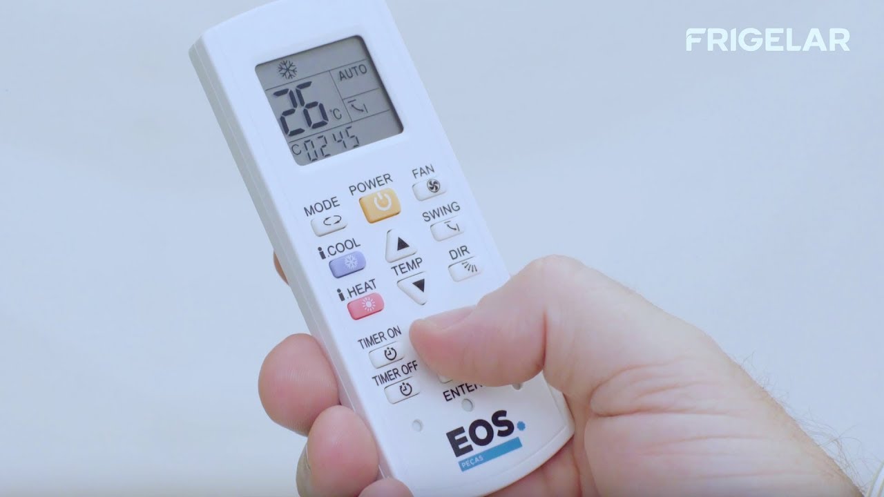 Controle Remoto Universal de Ar EOS: Configuração Rápida! | Frigelar Responde
