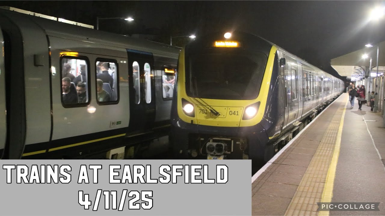 Trains at Earlsfield - 4/11/25