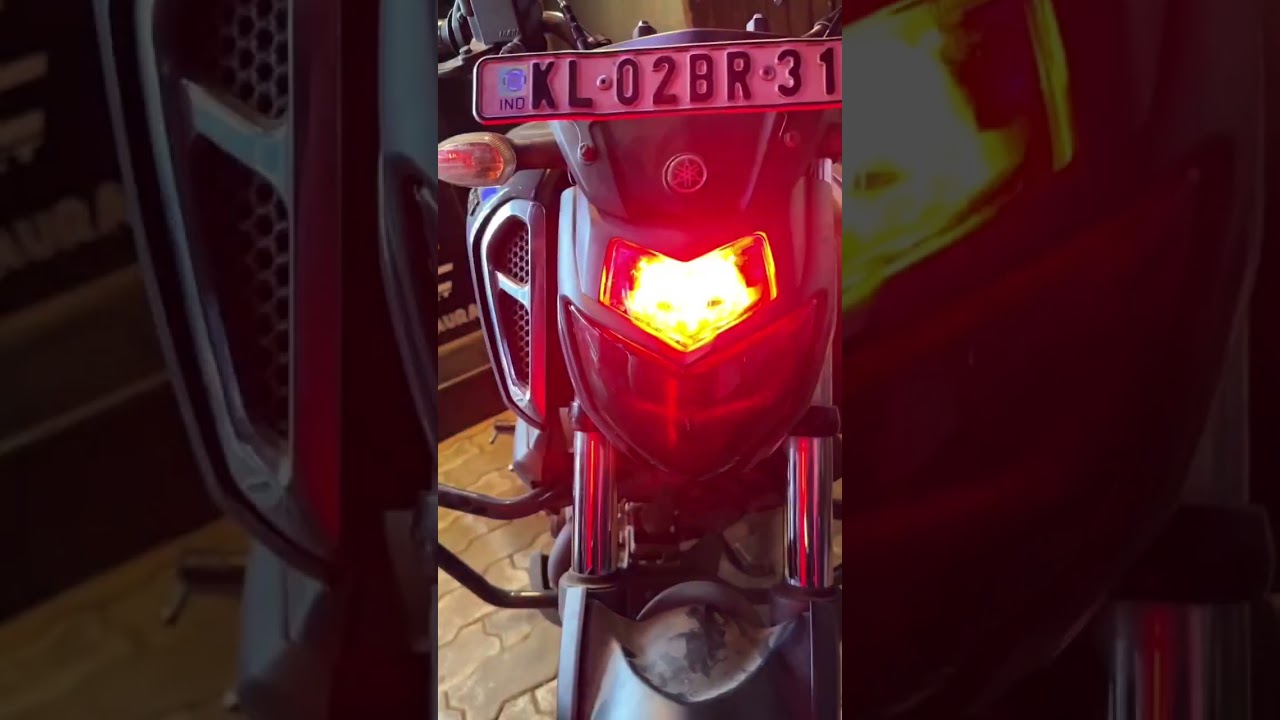 FZ HEADLIGHT MODIFICATION #fz #yamaha