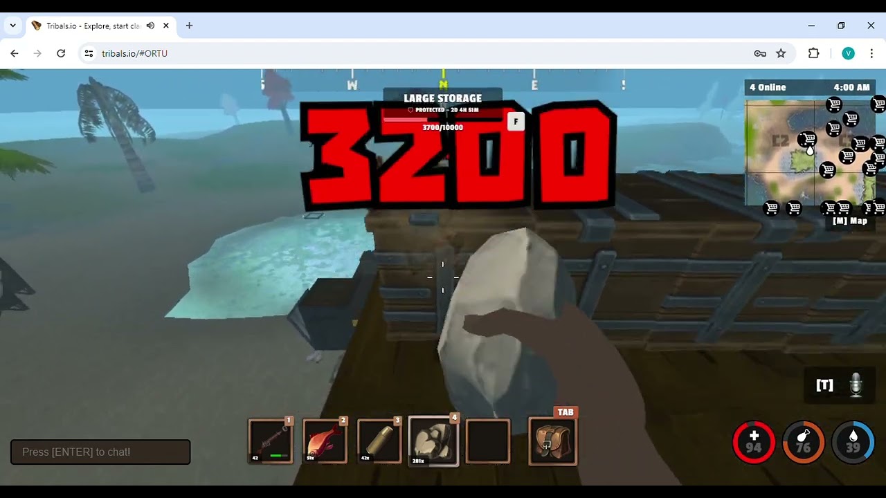Tribals.io  Raid with friend Part5(Updating the device is lagging)