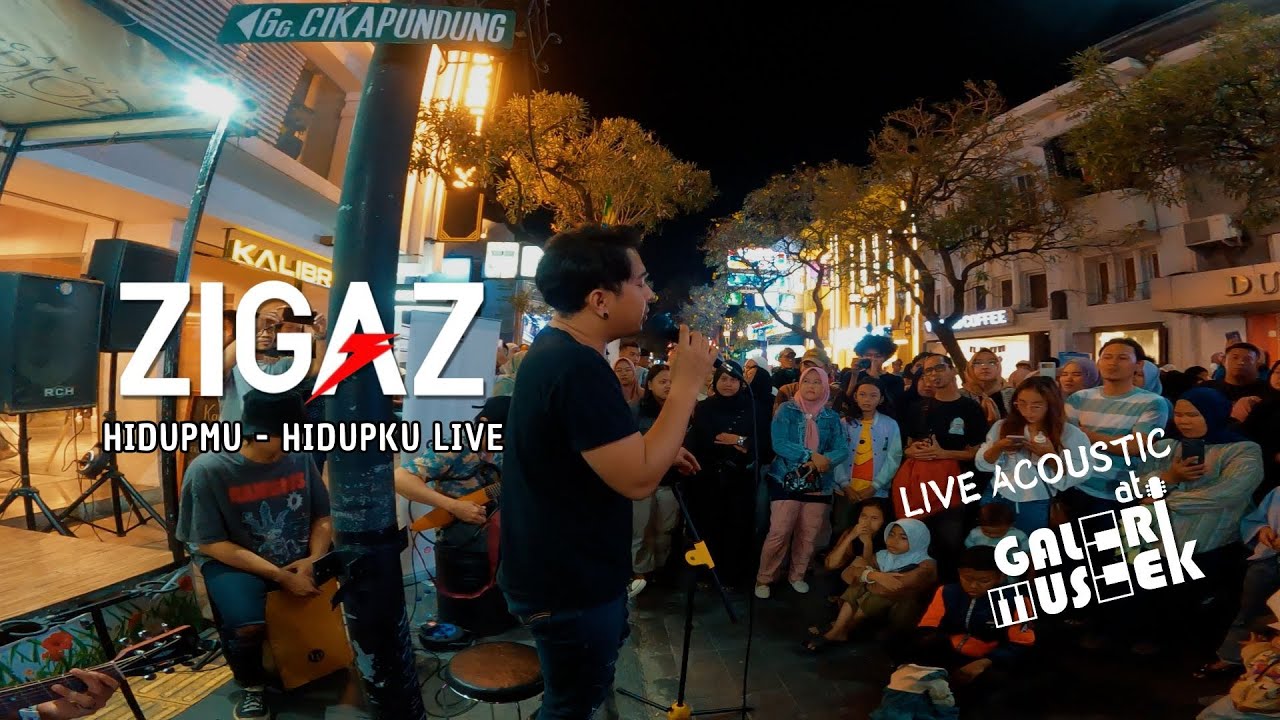 ZIGAZ - Hidupmu Hidupku [Live Acoustic at Galeri Museek]
