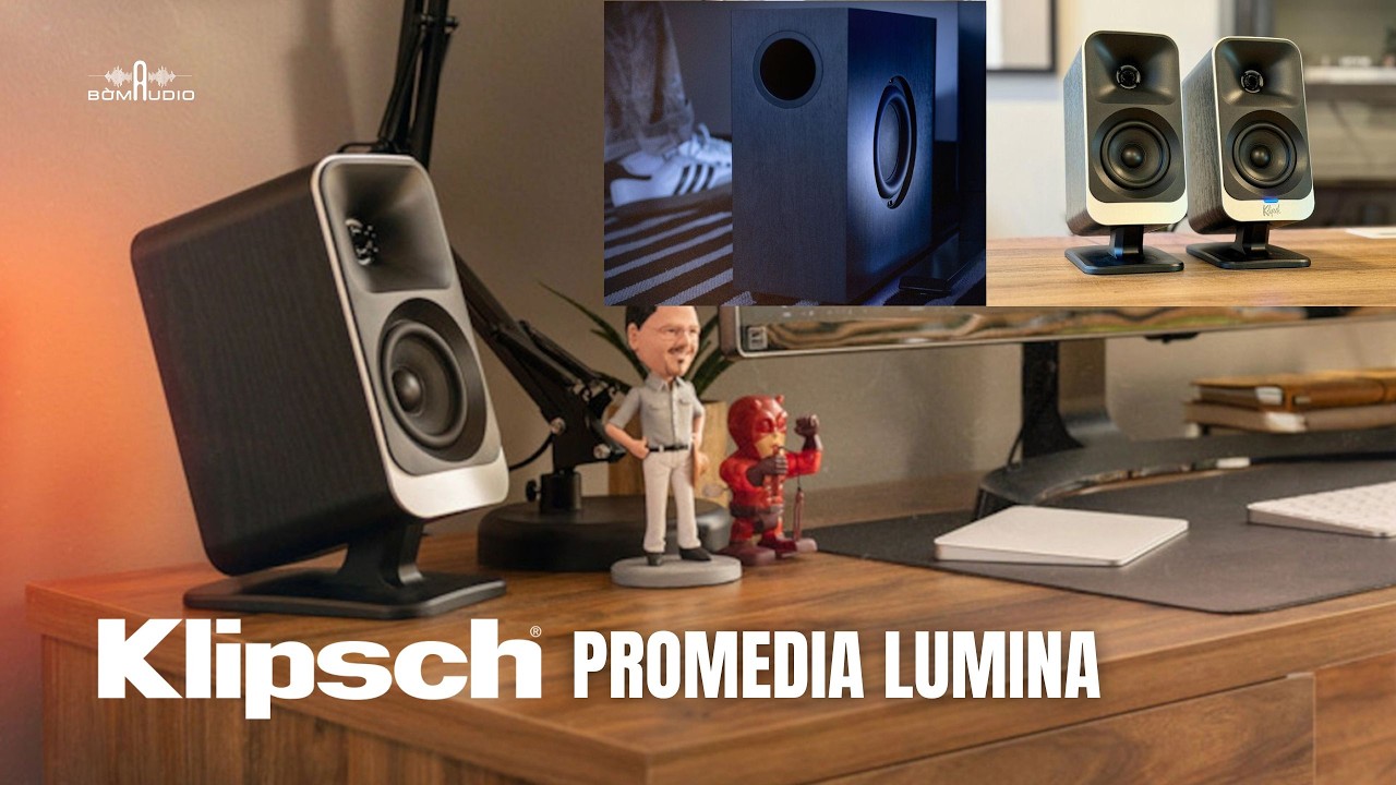 UNBOX ĐẬP HỘP LOA VI TÍNH KLIPSCH PROMEDIA LUMINA - DƯỚI 12 TRIỆU - CỰC HAY - LOA HOT ĐẦU XUÂN
