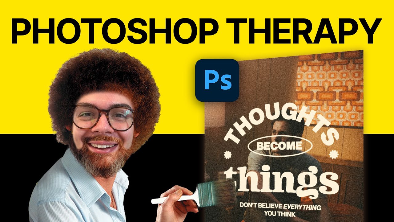 Photoshop Therapy (Real Time Graphic Design) Ep.5