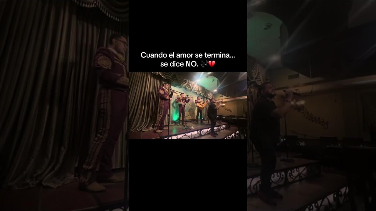 Alfredo Medina – Cuando el amor se termina… se dice NO 💔 | Mariachi En Vivo
