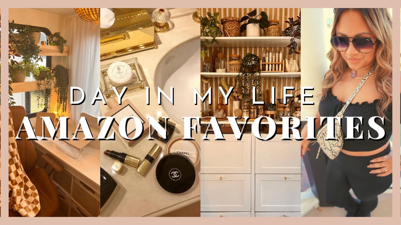 AMAZON FAVORITES with links VLOG STYLE | TRAVEL DAY IN MY LIFE | + HOW TO CLEANSE YOUR ENERGIES