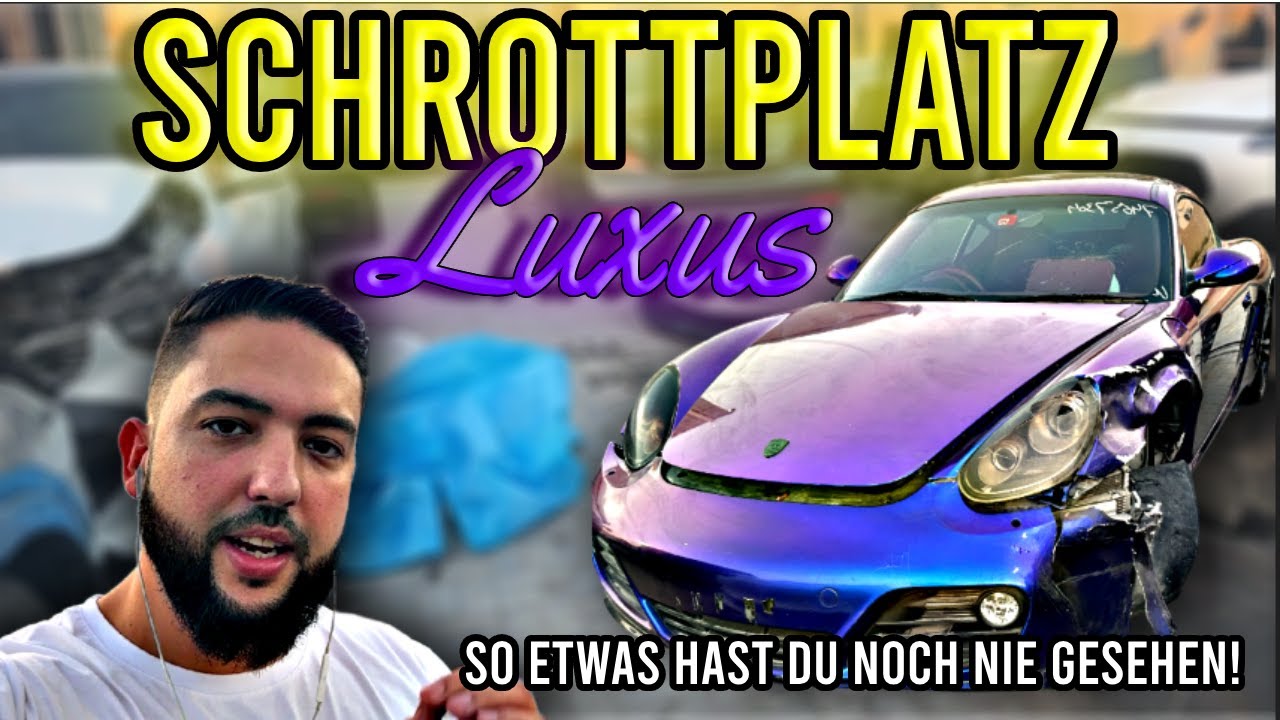 UNFASSBAR! Luxus-Autos einfach WEGGEWORFEN! Der krasseste Schrottplatz der Welt in DUBAI