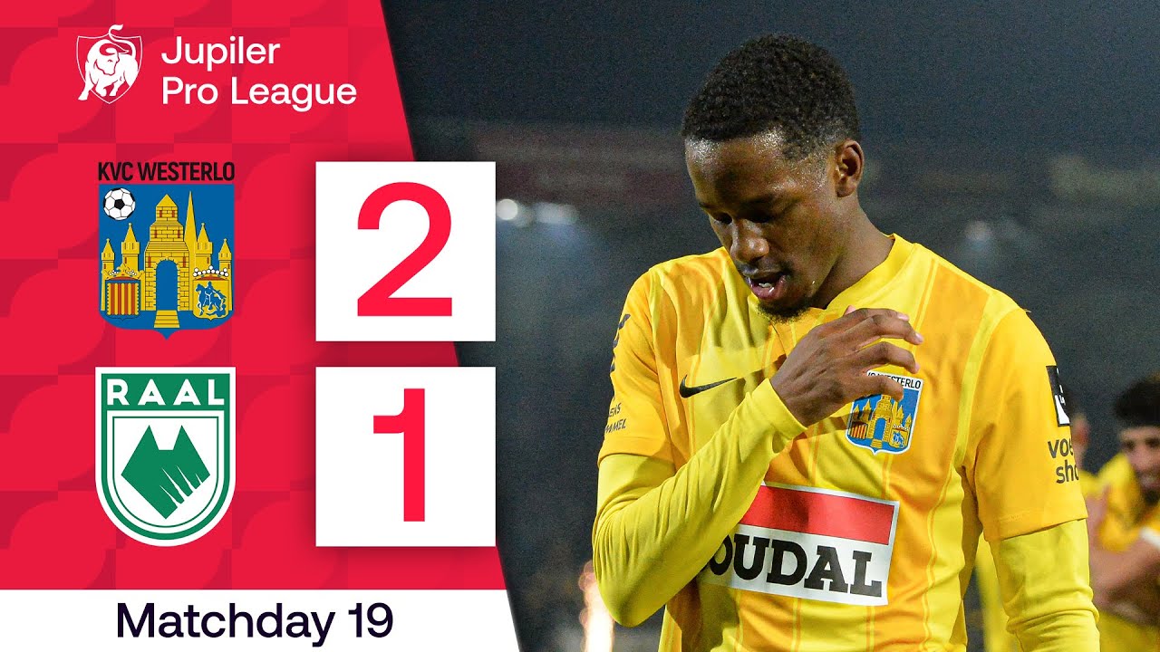 R&eacute;sum&eacute; | KVC Westerlo - RAAL La Louvi&egrave;re