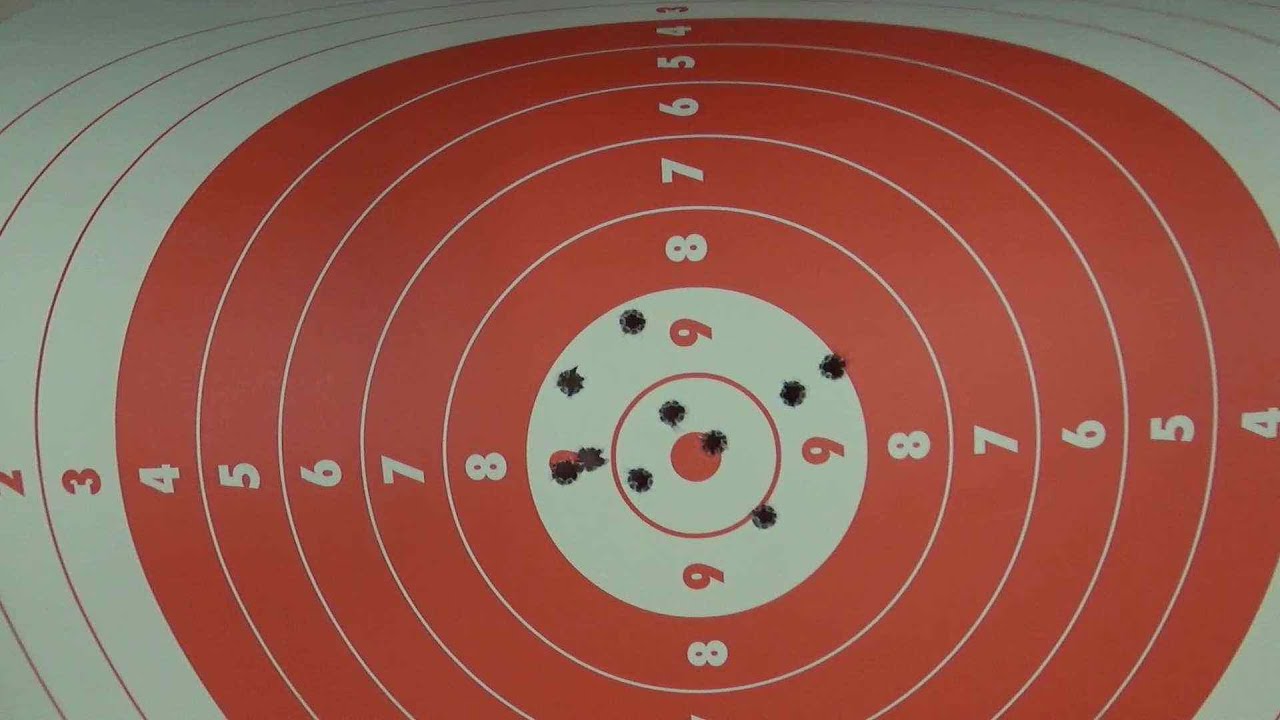 300mライフル射撃10センチに10発当てる方法