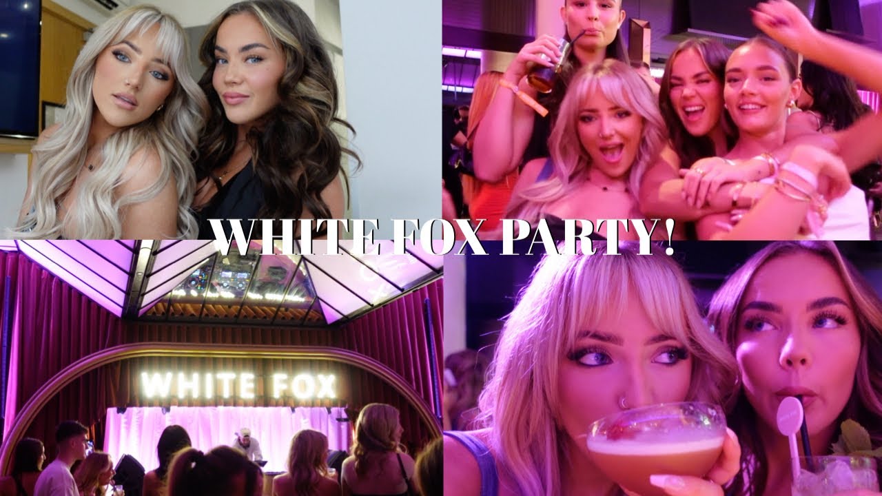 White Fox Party In London!! VERY MESSY VLOG! | Immie and Kirra