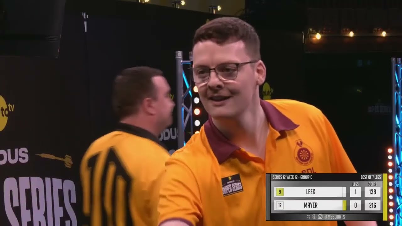 Основные моменты матча Адам Лик против Джима Майера / Суперсерия MODUS 12, 12 неделя, группа C, с...