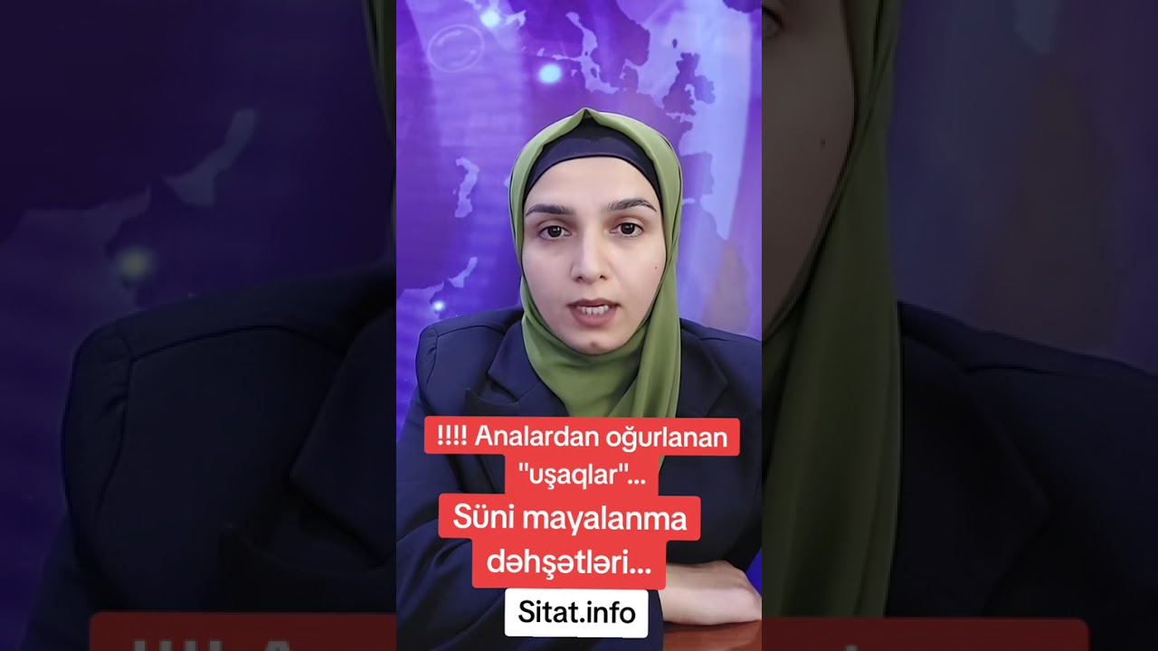 Analardan oğurlanan “uşaqlar” - Süni mayalanma dəh*şətləri