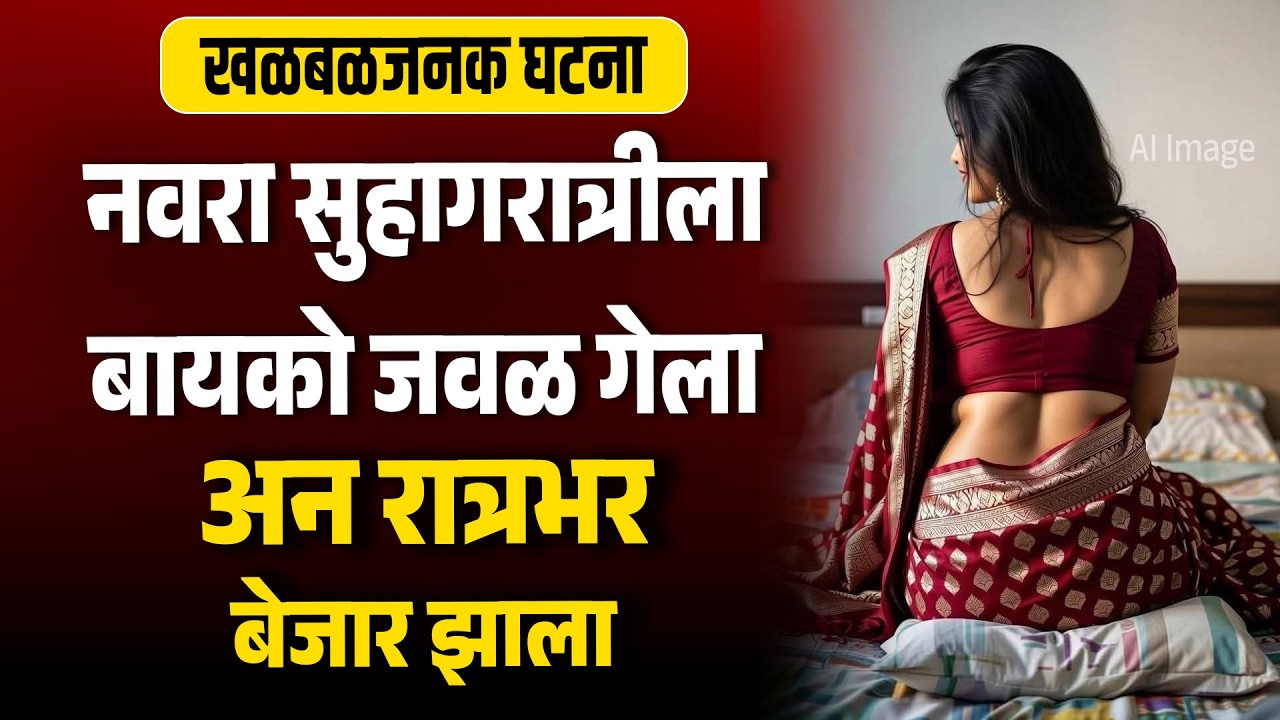 नवरा सुहागरात्रीला बायको जवळ गेला अन जोरजोरात ओरडू लागला Love Marrige Story | Indian Marriage Story