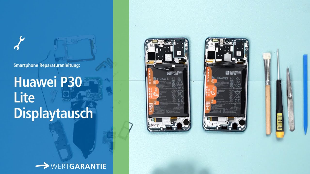 Huawei P30 Display Reparatur - Anleitung