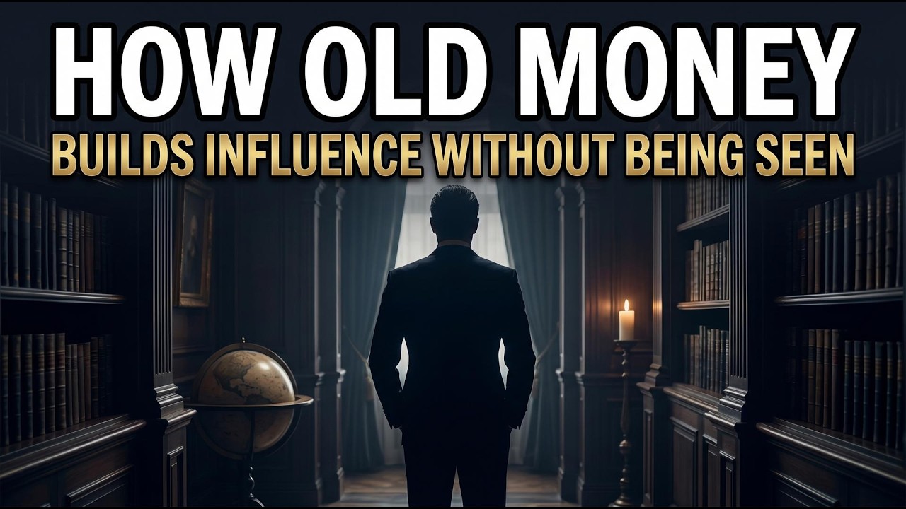 How Old Money Builds Influence Without Being Seen