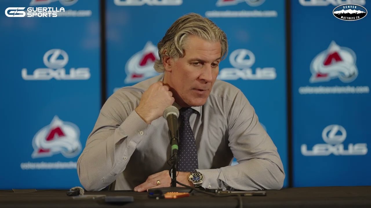 Jared Bednar has no problems with the way the Avs played in 2-1 S/O loss | Guerilla Sports